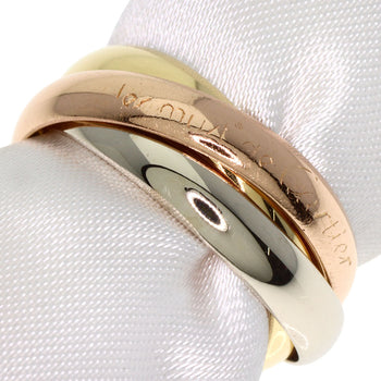 Cartier Ring 18K Yellow Gold Gold Trinity #52