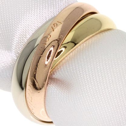 Cartier Ring 18K Yellow Gold Gold Trinity #52