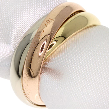 Cartier Ring 18K Yellow Gold Gold Trinity #52