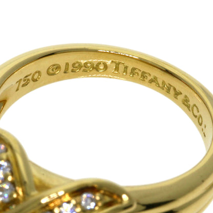 Tiffany&Co. Ring 18K Yellow Gold Gold Signature Diamond Women