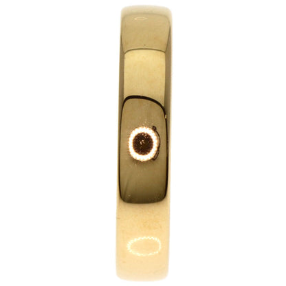 Chaumet Ring 18K Yellow Gold Gold Plume Inner Diamond #48