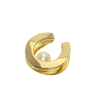 Mikimoto Pendant Top 18K Yellow Gold Gold Pearl