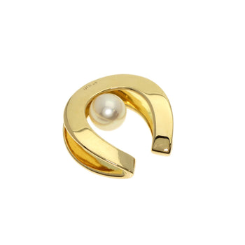 Mikimoto Pendant Top 18K Yellow Gold Gold Pearl