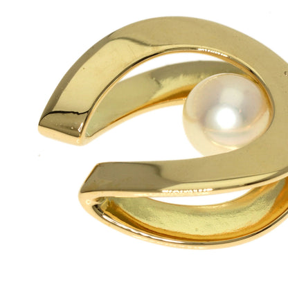 Mikimoto Pendant Top 18K Yellow Gold Gold Pearl