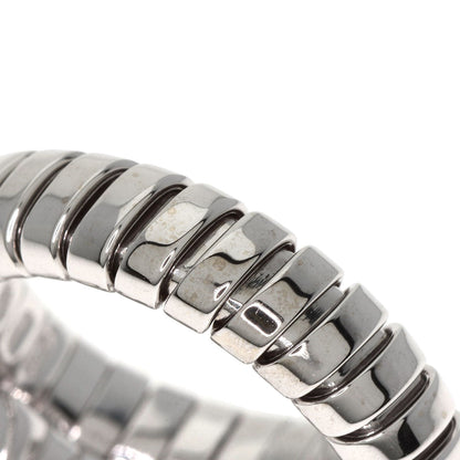 Bvlgari Ring K18Wg Silver Tubogas