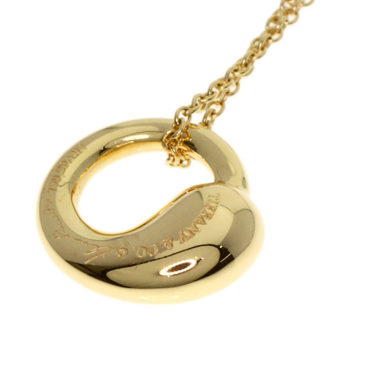 Tiffany&Co. Necklace 18K Yellow Gold Gold Eternal Circle