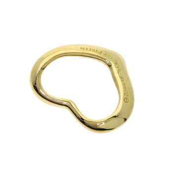 Tiffany&Co. Pendant Top 18K Yellow Gold Gold Open Heart