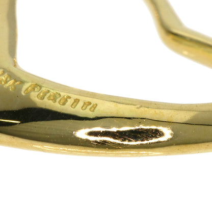 Tiffany&Co. Pendant Top 18K Yellow Gold Gold Open Heart