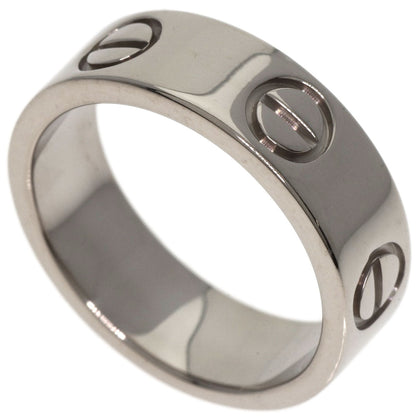 Cartier Ring K18Wg Silver Love Ring #48