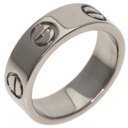 Cartier Ring K18Wg Silver Love Ring #48