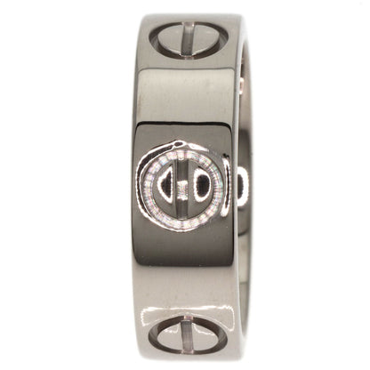Cartier Ring K18Wg Silver Love Ring #48