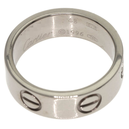 Cartier Ring K18Wg Silver Love Ring #48