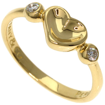 Tiffany&Co. Ring 18K Yellow Gold Gold Full Heart Diamond