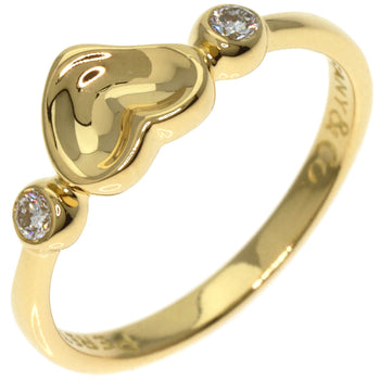 Tiffany&Co. Ring 18K Yellow Gold Gold Full Heart Diamond