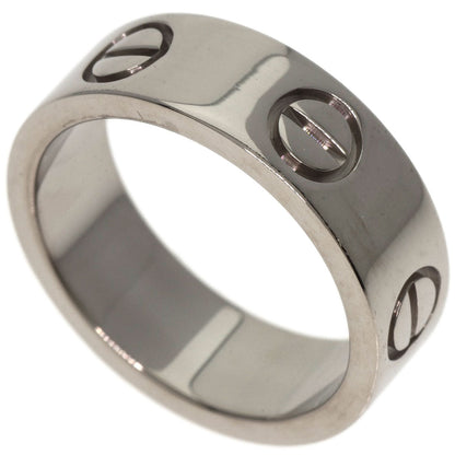 Cartier Ring K18Wg Silver Love Ring #47