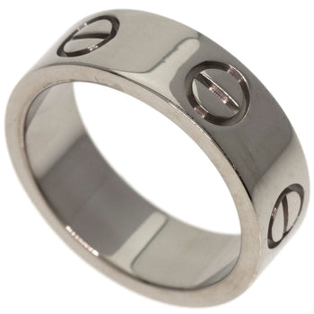 Cartier Ring K18Wg Silver Love Ring #47
