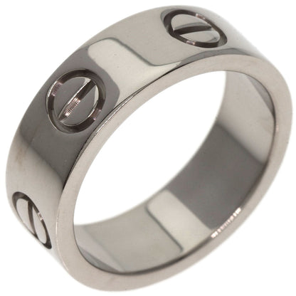 Cartier Ring K18Wg Silver Love Ring #47