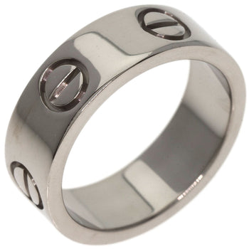 Cartier Ring K18Wg Silver Love Ring #47