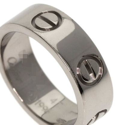 Cartier Ring K18Wg Silver Love Ring #47