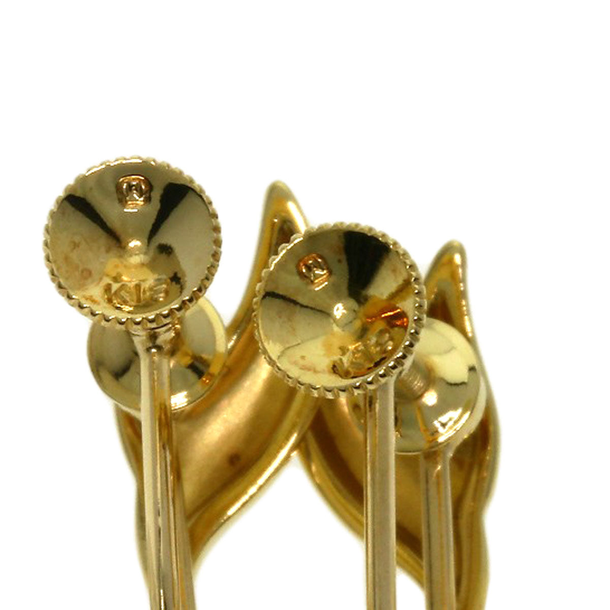 Mikimoto Earring 18K Yellow Gold Gold Pearl