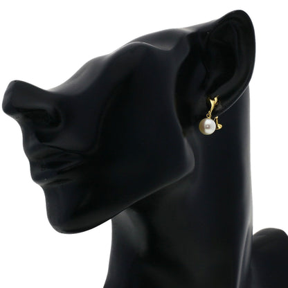 Mikimoto Earring 18K Yellow Gold Gold Pearl