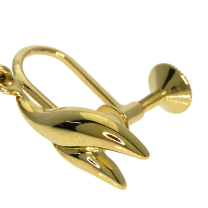 Mikimoto Earring 18K Yellow Gold Gold Pearl