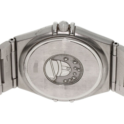 Omega Watches Quartz 1312.30 Stainless Steel , Stainless Steel Silver Constellation Silver Dial Mens