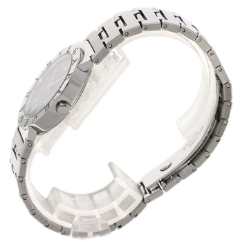 Bvlgari Watches Quartz Bb30Ss Stainless Steel Silver Bulgari Bulgari Black Dial