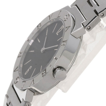 Bvlgari Watches Quartz Bb30Ss Stainless Steel Silver Bulgari Bulgari Black Dial