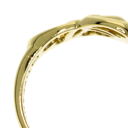 Tiffany&Co. Ring 18K Yellow Gold Gold Triple Heart Women