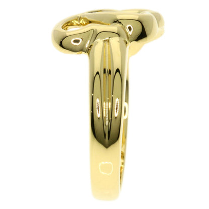 Tiffany&Co. Ring 18K Yellow Gold Gold Triple Heart Women
