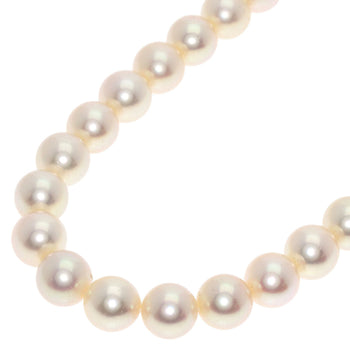 Mikimoto Necklace K14Yg White Pearl Women