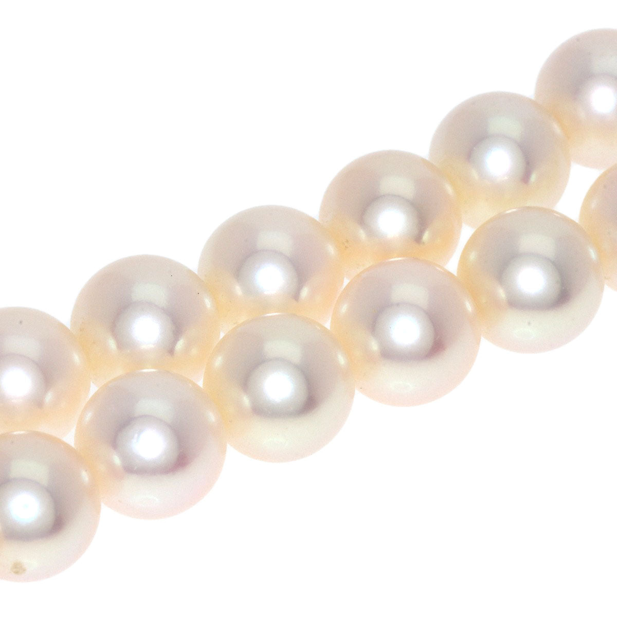 Mikimoto Necklace K14Yg White Pearl Women