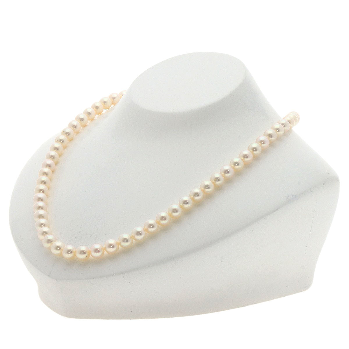 Mikimoto Necklace K14Yg White Pearl Women