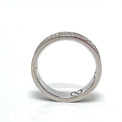 Gucci Ring K18Wg Silver Diamond Icon Stardust Women 12