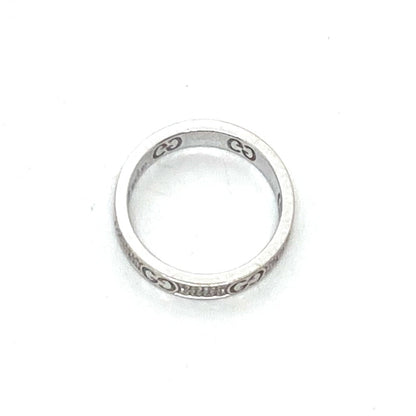 Gucci Ring K18Wg Silver Diamond Icon Stardust Women 12