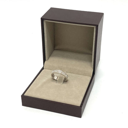 Gucci Ring K18Wg Silver Diamond Icon Stardust Women 12