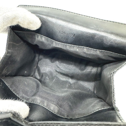 Gucci Pouch 39.0911 Gg Canvas Black Gg Cosmetics Pouch Women