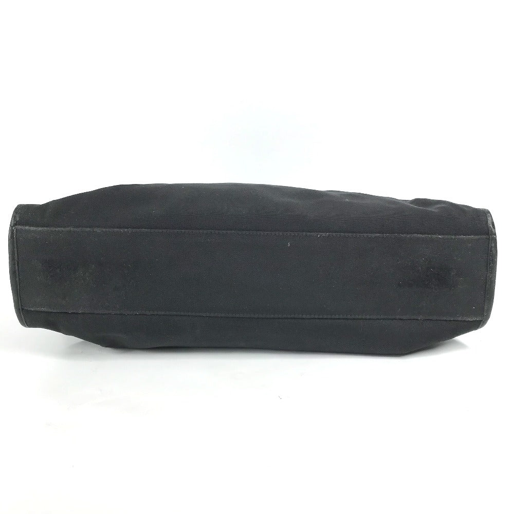 Gucci Business Bag 246410 Nylon / Leather Black Logo Mens