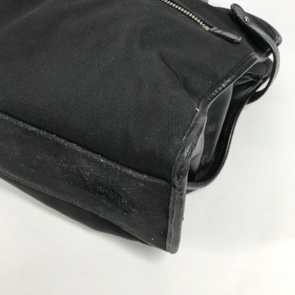 Gucci Business Bag 246410 Nylon / Leather Black Logo Mens