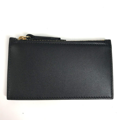 Gucci Coin Case 431715 Leather Black Logo Fragment Case Mens(Unisex)
