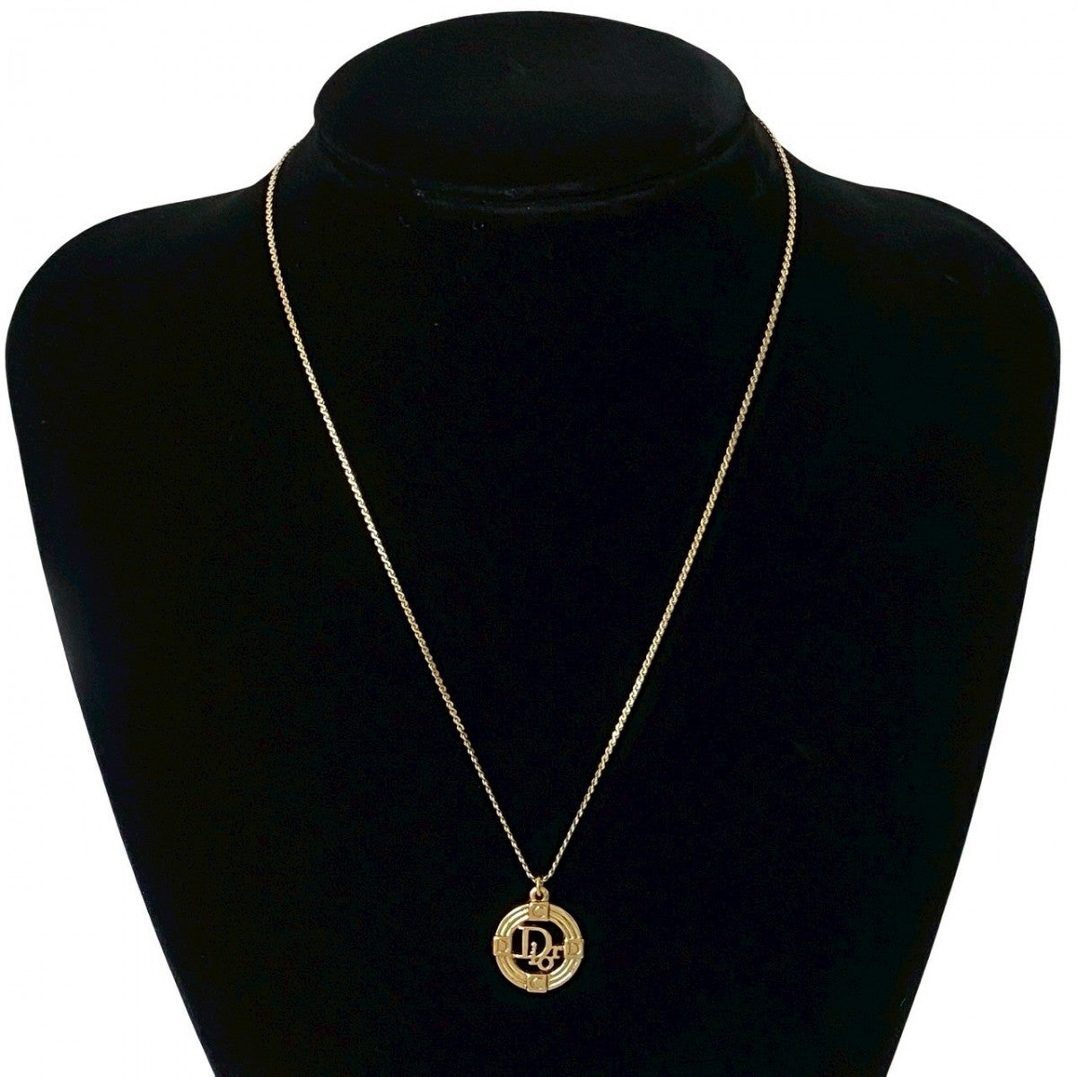 Dior Necklace Gold Plated Gold