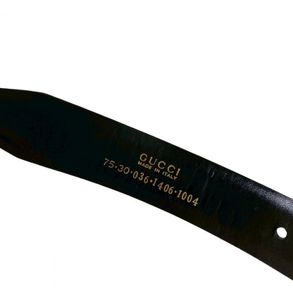 Gucci Belt Leather Black