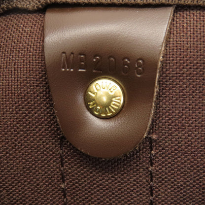 Louis Vuitton Boston Duffel Bag N41414 Damier Canvas Brown Keepall Bandouliere55 Damier Canvas
