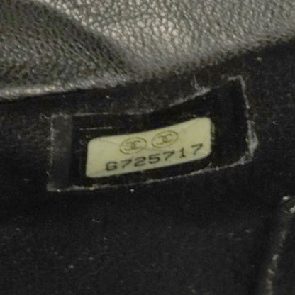 Chanel Tote Bag Grained Calfskin Skin Black Replica Tote Gold Metal