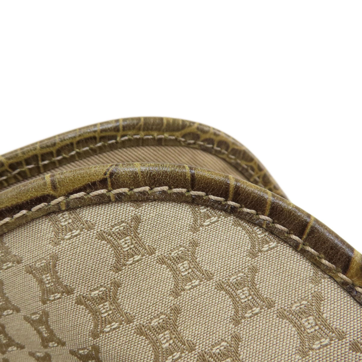 Celine Tote Bag Canvas Beige Macadam Pattern Women