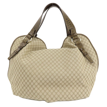 Celine Tote Bag Canvas Beige Macadam Pattern Women