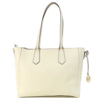 Michael Kors Tote Bag Leather White 2Way
