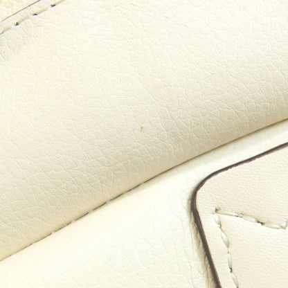 Michael Kors Tote Bag Leather White 2Way