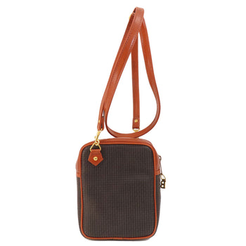 Bally Shoulder Bag Pvc Black Logo Women
